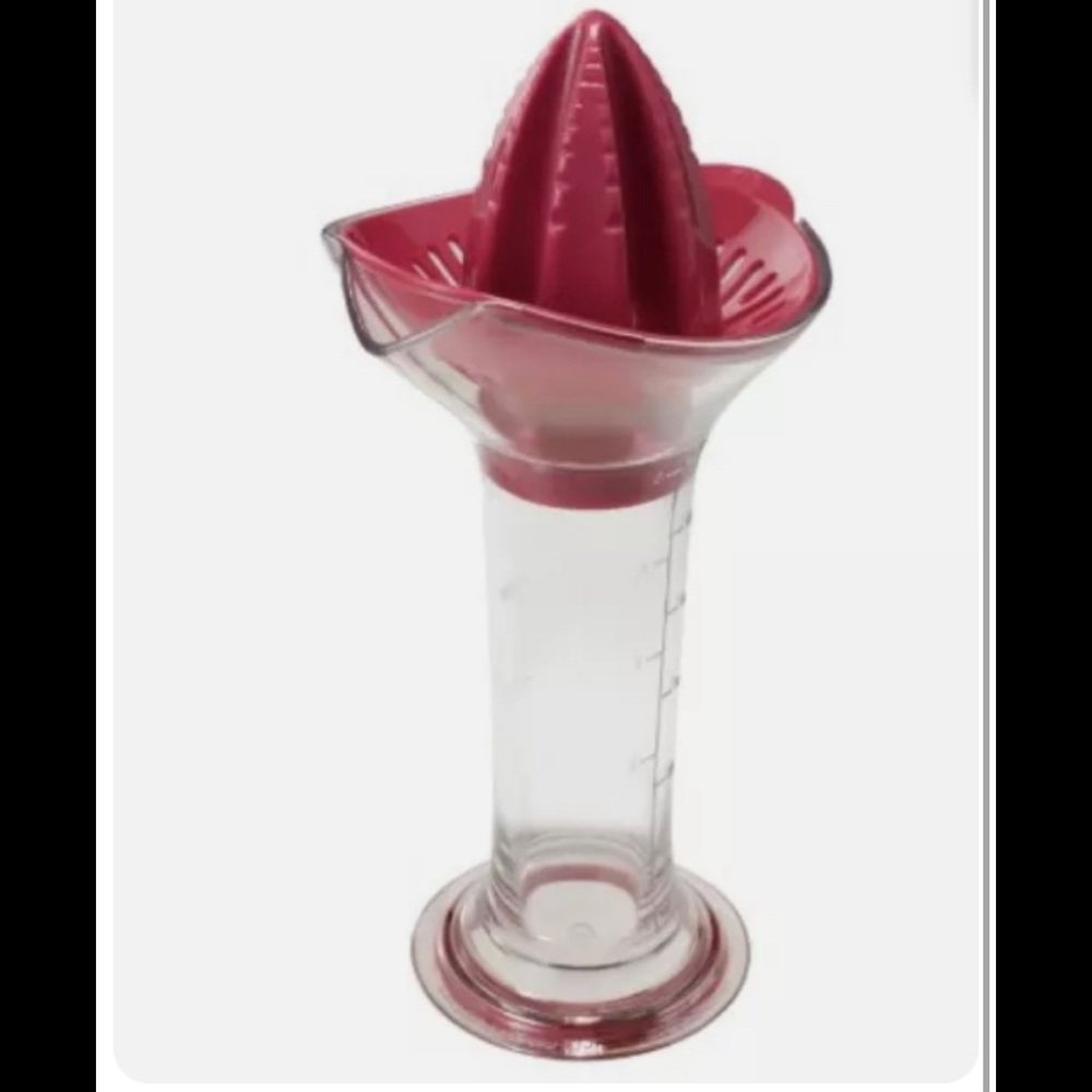 ~ Brand New JuiceLab Manual-Style Citrus Juicer - Rose Red